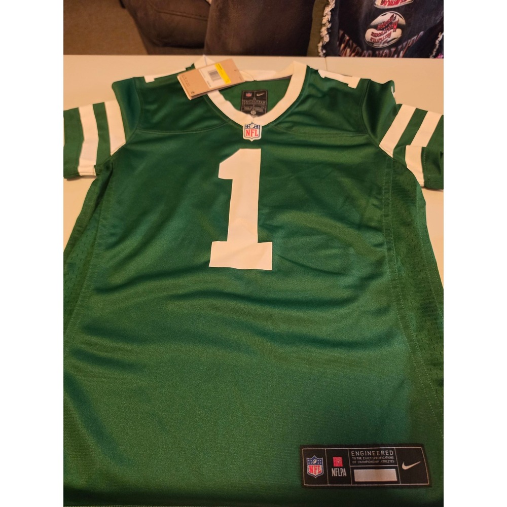 Nike NFL New York Jets Sauce Gardner 1 Jersey Womens Small Green